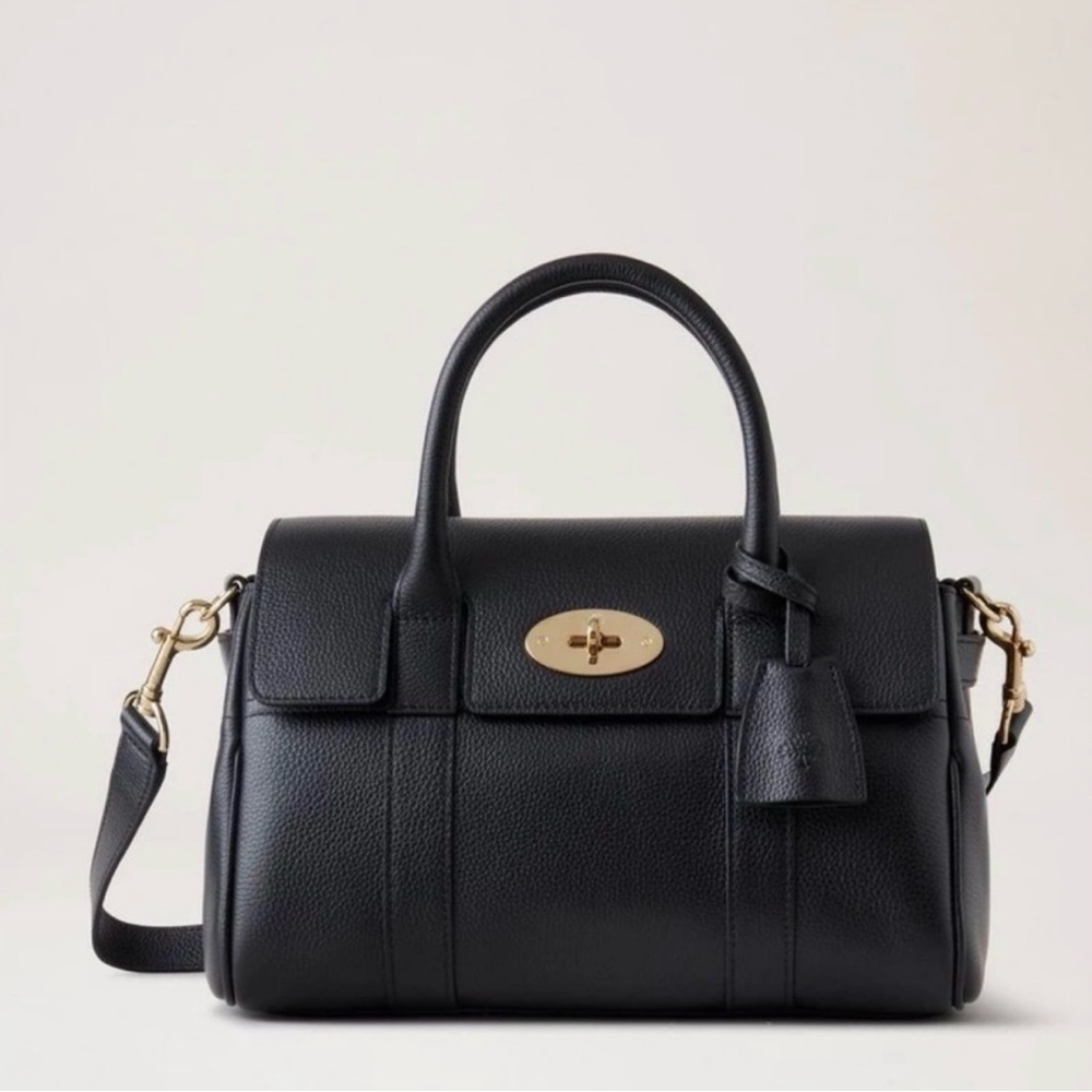 Mulberry Bayswater Satchel
Black Small Classic Grain
